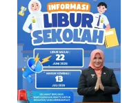 Informasi libur sekolah SMP NEGERI 1 SUGIO