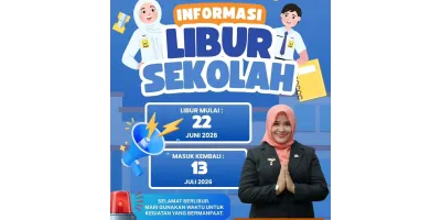 Informasi libur sekolah SMP NEGERI 1 SUGIO