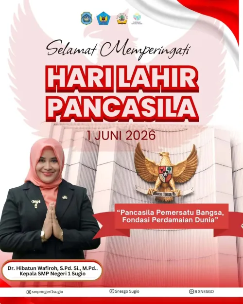 Selamat memperingati Hari Lahir Pancasila