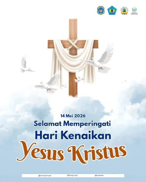 Selamat memperingati Kenaikan Isa Almasih bagi seluruh umat Kristiani.
