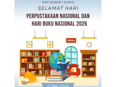 Selamat hari Perpustakaan nasional dan Hari Buku Nasional
